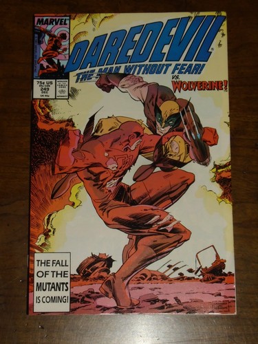 Daredevil 149 with Wolverine Unread High Grade Marvel Comics