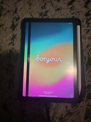iPad mini (6th Gen) 256 GB - Damaged screen bundled W/ Apple Pencil Pro