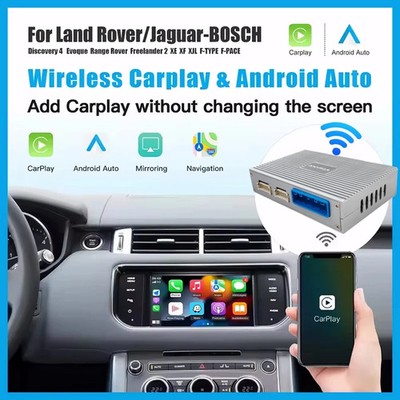 Wireless Carplay Android Auto Fits for Land Rover Jaguar Bosch Discovery4 Evoque
