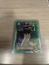 Zayed Salina’s 1st Bowman Green Shimmer /99