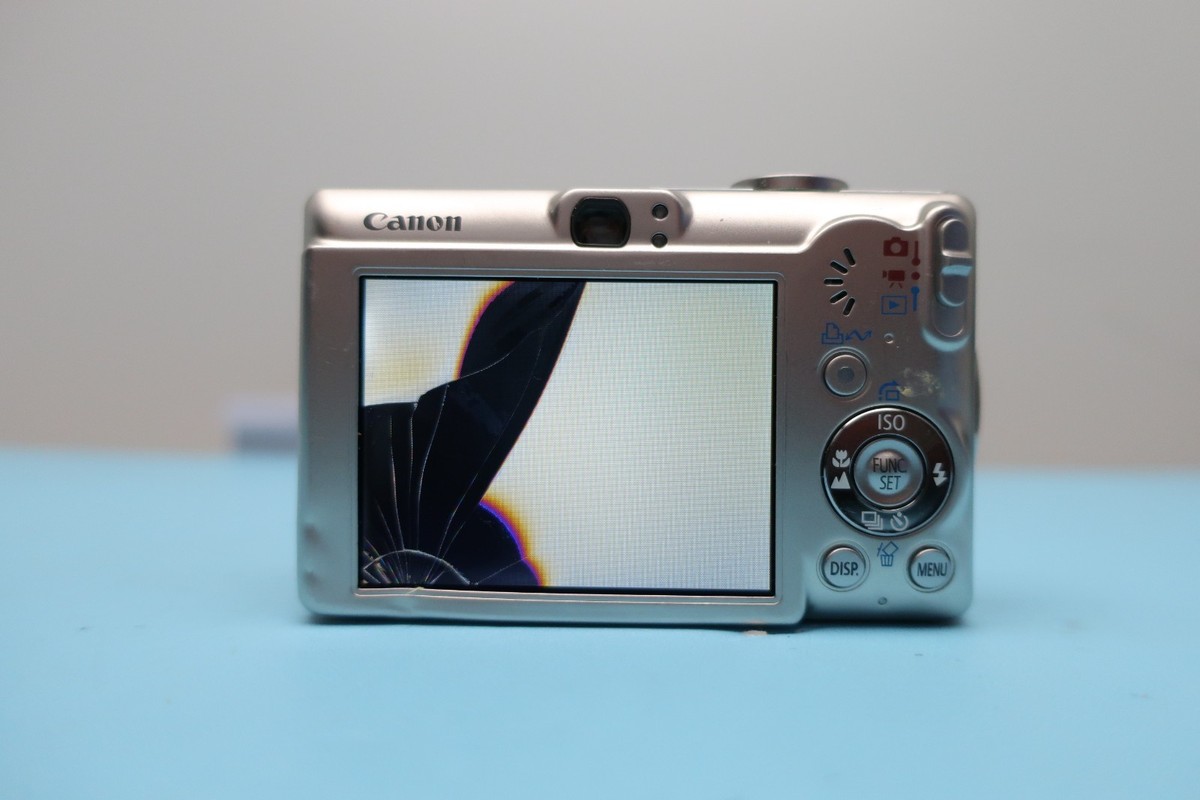 Cannon PowerShot SD600 Digital ELPH Camera (FOR PARTS) READ