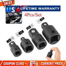 1 Set 3/8" to 1/4" 1/2 inch Drive Ratchet SOCKET ADAPTER REDUCER Air Impact USA!