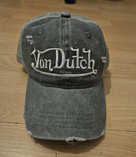 Von Dutch Trucker Kappe grau Mesh atmungsakti...