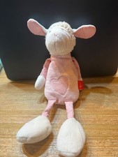 Sigikid Schaf Lamm Spieluhr rosa Herz Frottee Spieluhr schlaf Kindlein schlaf