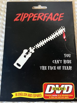 Zipperface DVD Out of Print RARE Culture Shock Zipper Face  2004