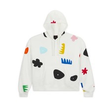 *NEW* Women Jordan Artist Series Pull Over hoodie X Mia Lee White (DQ4605 133)👍