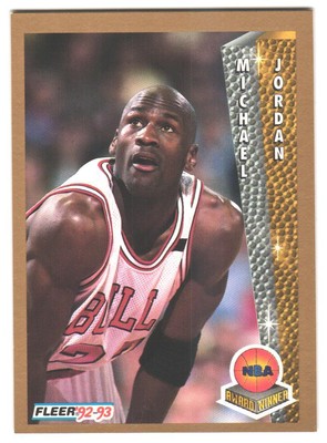 1992-93 Fleer Michael Jordan #246 NBA MVP & NBA Finals MVP