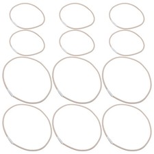 12 Pcs Elastic Bands for Mic Holder Microphone Rubber Shock Mount Ring