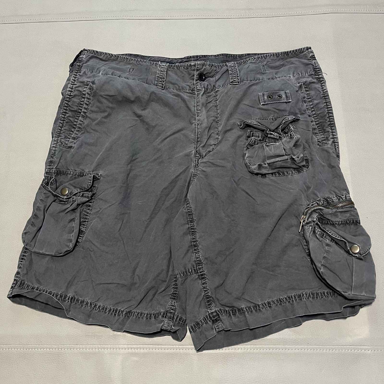 VTG POLO RALPH LAUREN MILITARY PARATROOP FLIGHT Y2K Cargo Short Gorpcore-36-2401