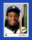 1989 Upper Deck Set-Break # 1 Ken Griffey Jr. RC VG-VGEX *GMCARDS*