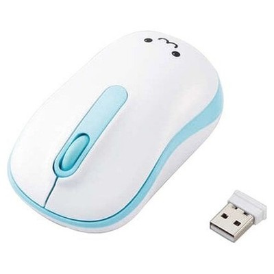 ELECOM 2.4GHz Wireless Mouse M Size Blue M-DY11DRSKBU