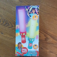 Danny Go Color Beat Drumsticks Light Up Musical Toy NEW IN DAMAGED BOX