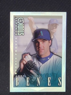 1998 Studio Silver Press Proofs Andy Benes - 1000 made