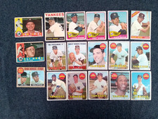 1960 1964 1965-69Topps Howard Boyer Turley Kubek Yankees Rookie Baseball Lot 18