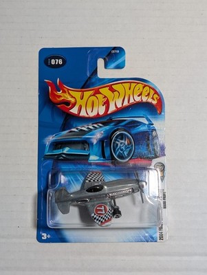 Hot Wheels 2004 First Editions 76/100 Madd Propz Red Airplane Very Rare ZAMAC