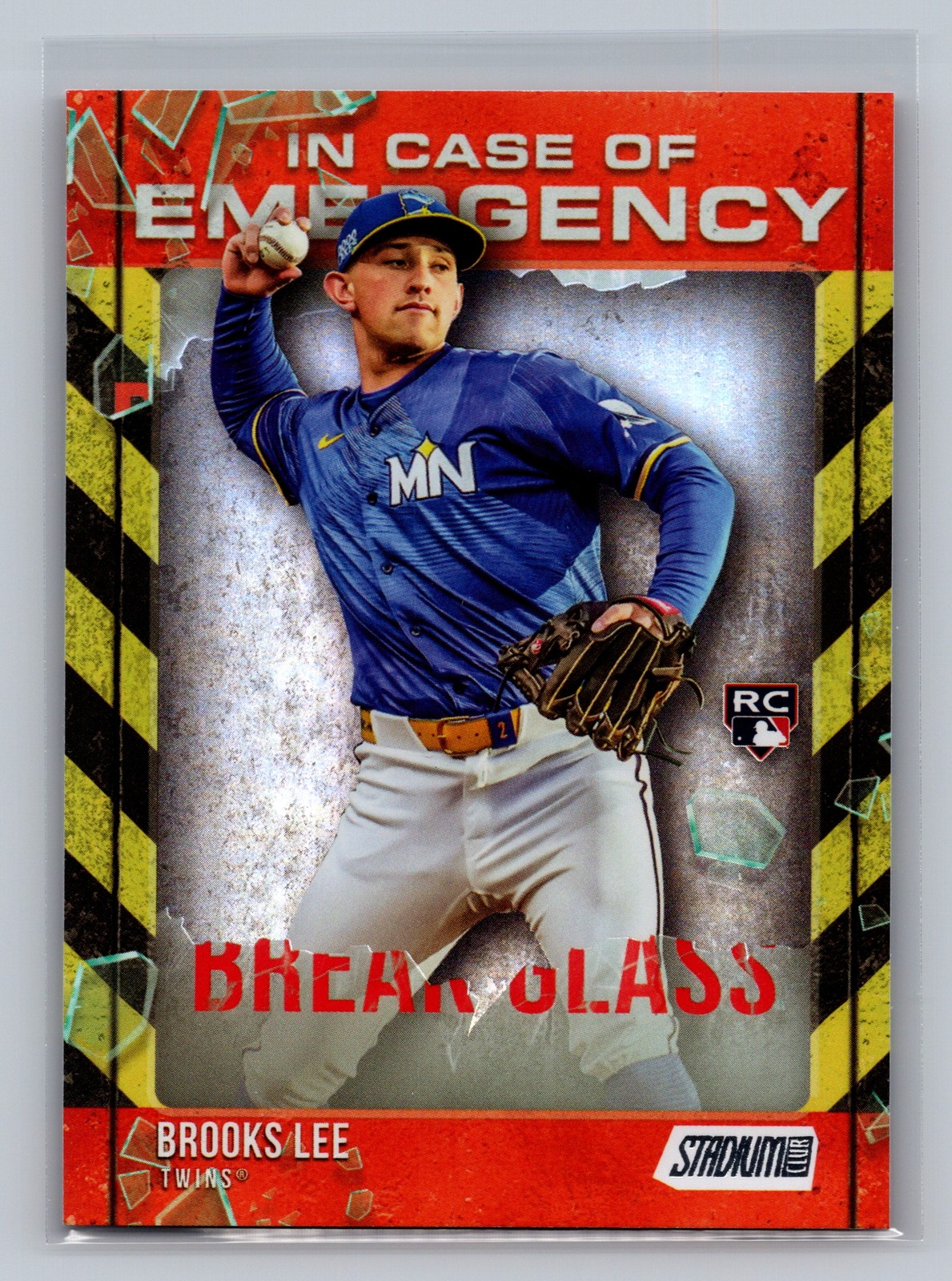 2025 Stadium Club Brooks Lee #ICE-20 In Case of Emergency