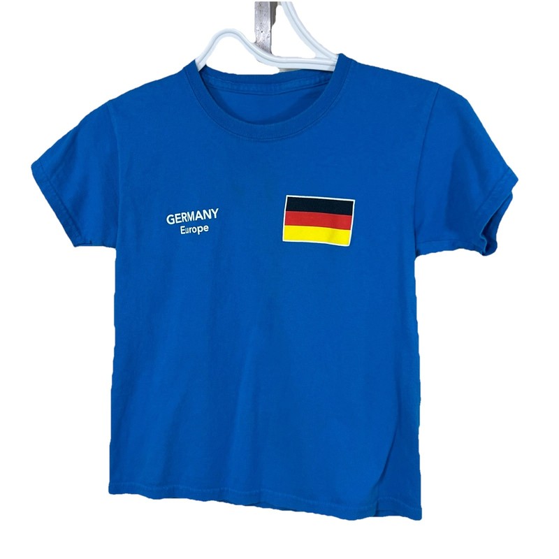 Germany Olympic ISO 2019 Kids Blue T Shirt SMALL 6-8 No Tags