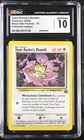 CGC 10 GEM MINT Team Rocket's Meowth 18 Wotc Black Star Promo Pokemon Card