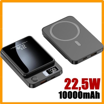 Wireless Chargers Power Bank 22,5W Magnetic Batterie für iPhone Samsung 10000mAh