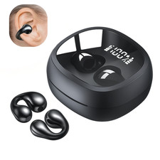 Open-Ear Bluetooth 5.3 Headphones Clip-On Wireless Earbuds for Running  Gym