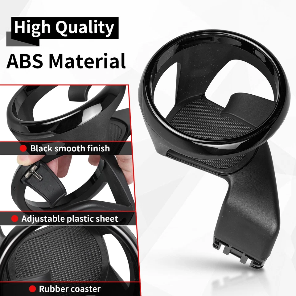 Fit For MAZDA Roadster MX-5 2016-2025 Drink Cup Holder Cover Kit N243-64-39XA02 — 第 2/4 张图片