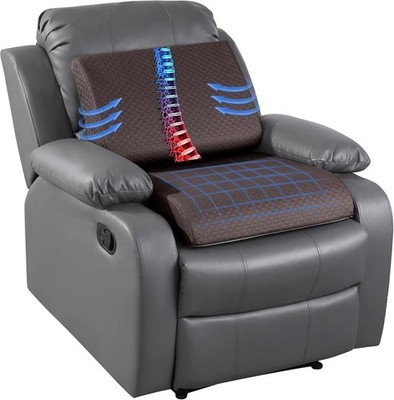 Extra Thick Recliner Chair Cushion with Lumbar Support Pillow for Elderly