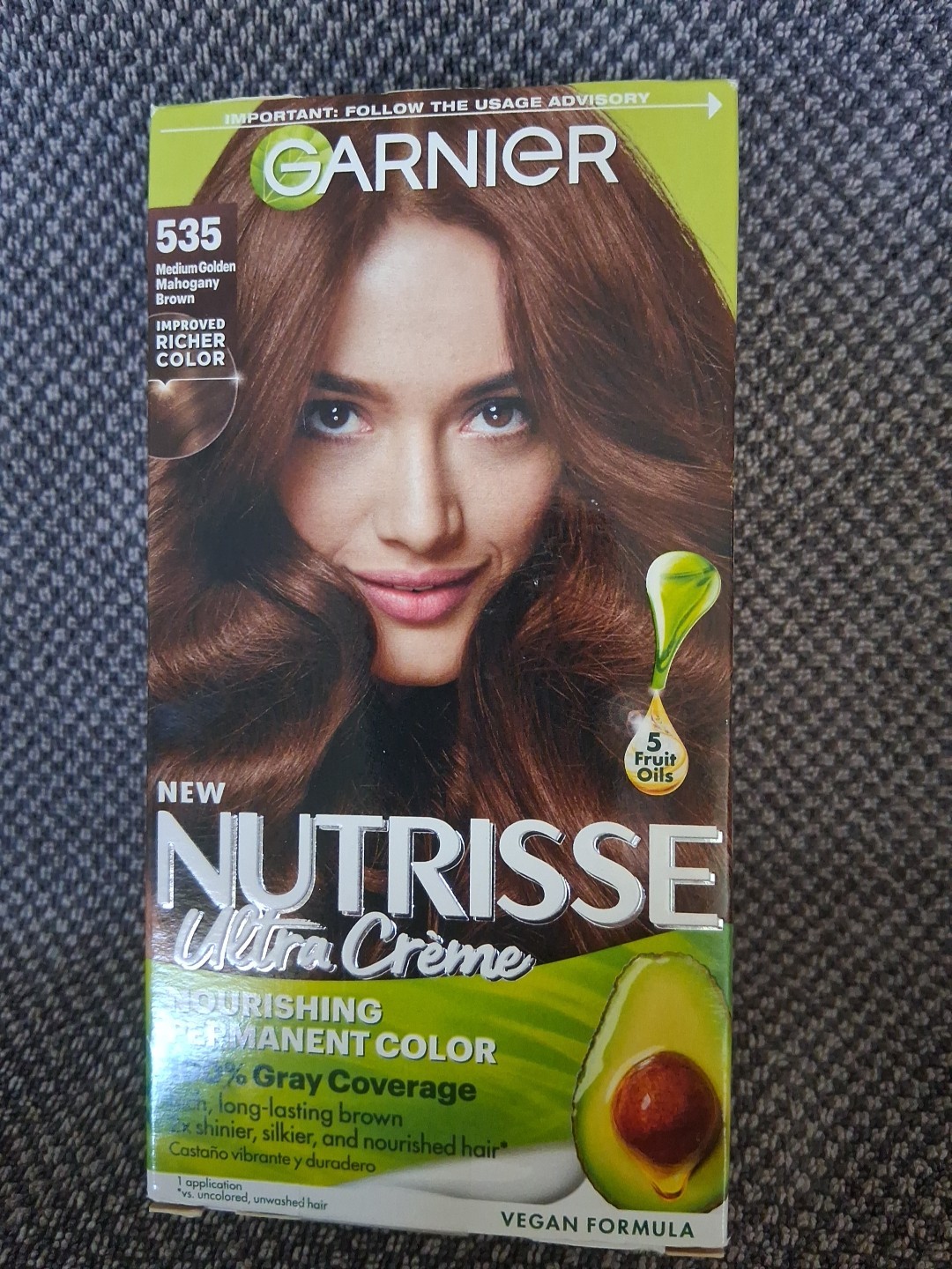 Garneir Fructis Hair Dye #535 Chocolate Caramel 