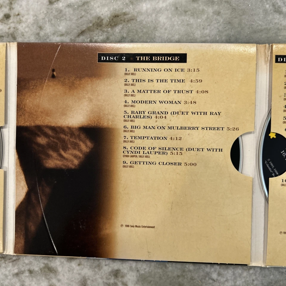 Billy Joel – Triple Feature - Cold Spring Harbor/The Bridge/River Of Dreams NM - Image 4 of 4