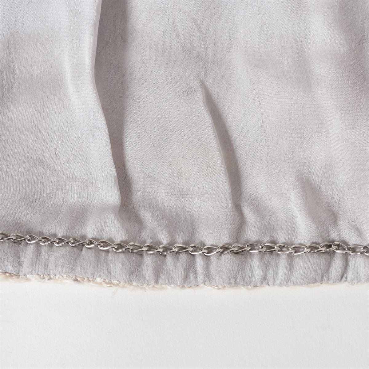 Chanel Coco Button Rayon Collarless Jacket Women'… - image 7