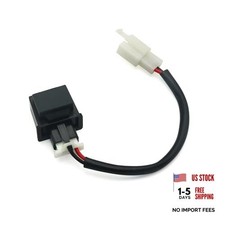 12V 2-Pin LED Flasher Relay Fix Hyper Flash, Turn Signal Light Blinker Relay