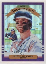 2019 Donruss Optic Diamond Kings Purple Pandora Prizm 13/99 Mitch Haniger 5m0