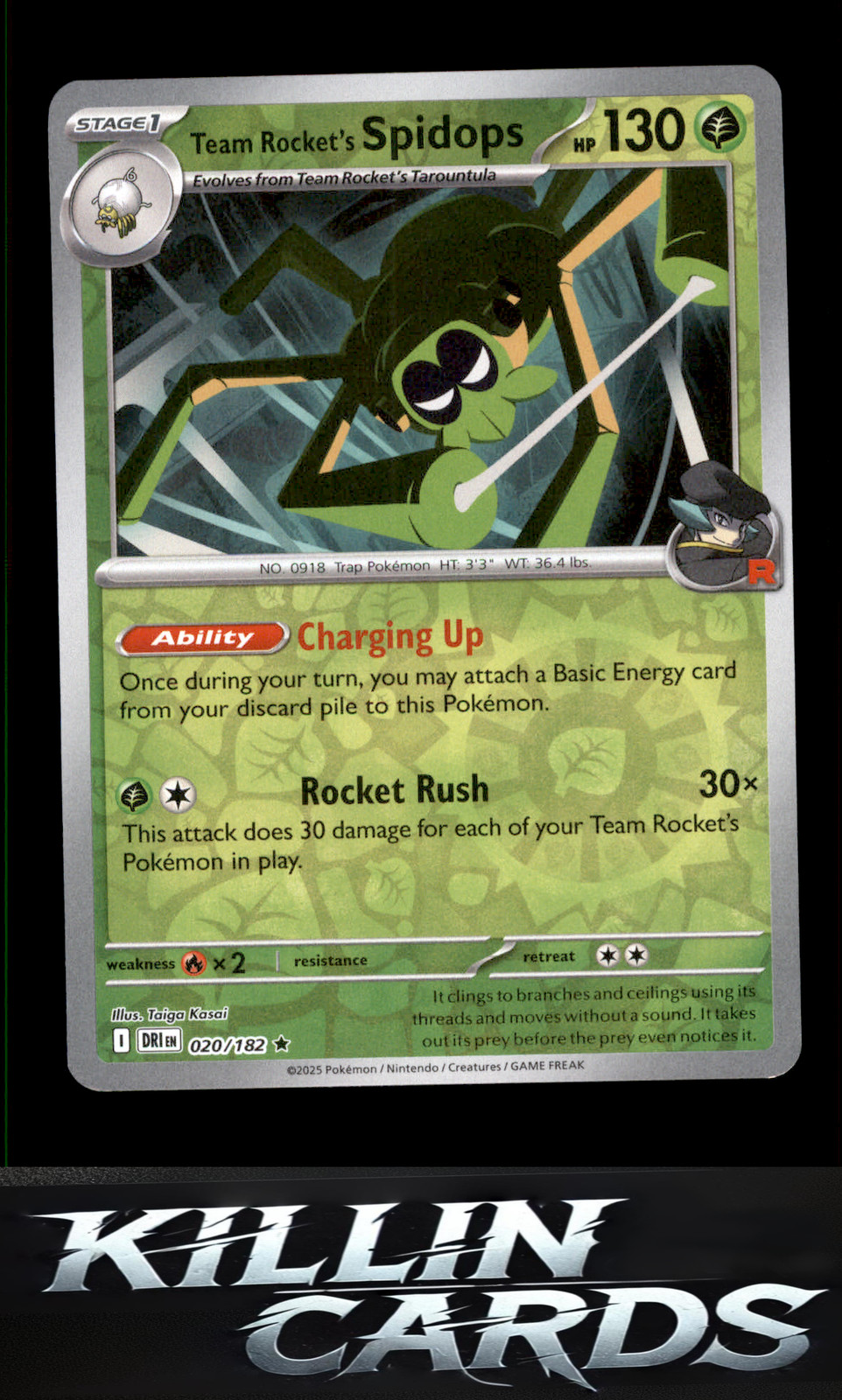 Team Rocket's Spidops