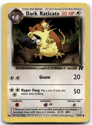 Dark Raticate 51/82 Team Rocket