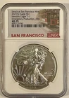 U.S. Mint 2021 (S) $1 American Silver Eagle Type 1 Emergency FDI NGC MS70