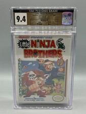 LIttle Ninja Brothers Nintendo NES Oval SOQ Sealed New CGC 9.6 A++ Graded