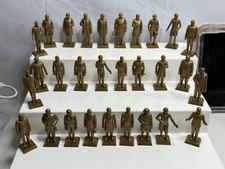 Vinatage Marx Toys Golden Plastic President Figures Lot of 29 Figures
