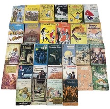 Childrens Puffin Books Bundle X 30 Vintage Paperbacks Various Eras Mixed Cond