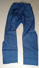 Vintage 50s 60s H Bar C Ranchwear Womens Blue High Rise Western Pants Zip USA