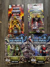 Masters of the Universe Origins Cartoon Buzz-Off  Mer-Man  Hordak  and Ninjor