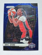 Ariel Atkins 2024 Panini Prizm WNBA Blue Velocity Washington Mystics #56