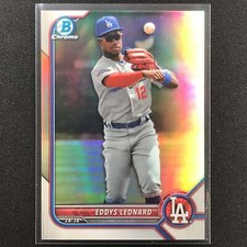 2022 Bowman Chrome Eddys Leonard Bowman Prospect Base Refractor /499