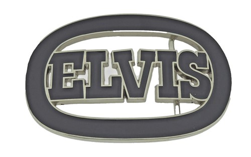 Elvis Presley The King of Rock & Roll Belt Buckle with 