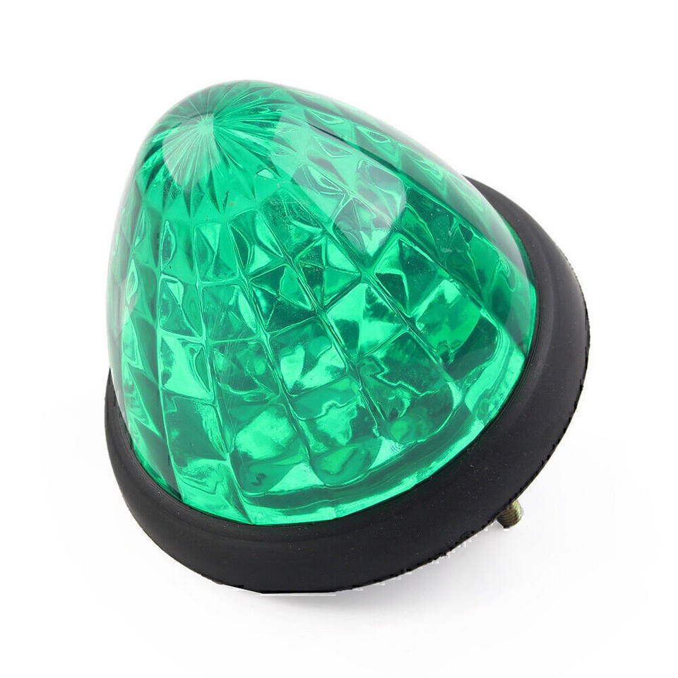 Green LED Side Marker Light Indicator Turn Signal For Truck Trailer