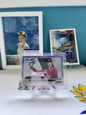  2022 Topps Chrome Formula 1 #182 Charles LeClerc Purple Refractor 188/399