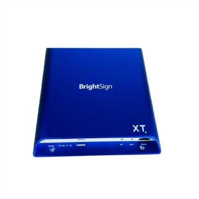 BrightSign XT244 Standard PoE+ 4K Digital Signage Media Player HDMI