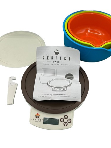 PERFECT BAKE SMART SCALE & RECIPE APP BAKING MIXING BOWL SET TABLET/PHONE STAND - Picture 6 of 6