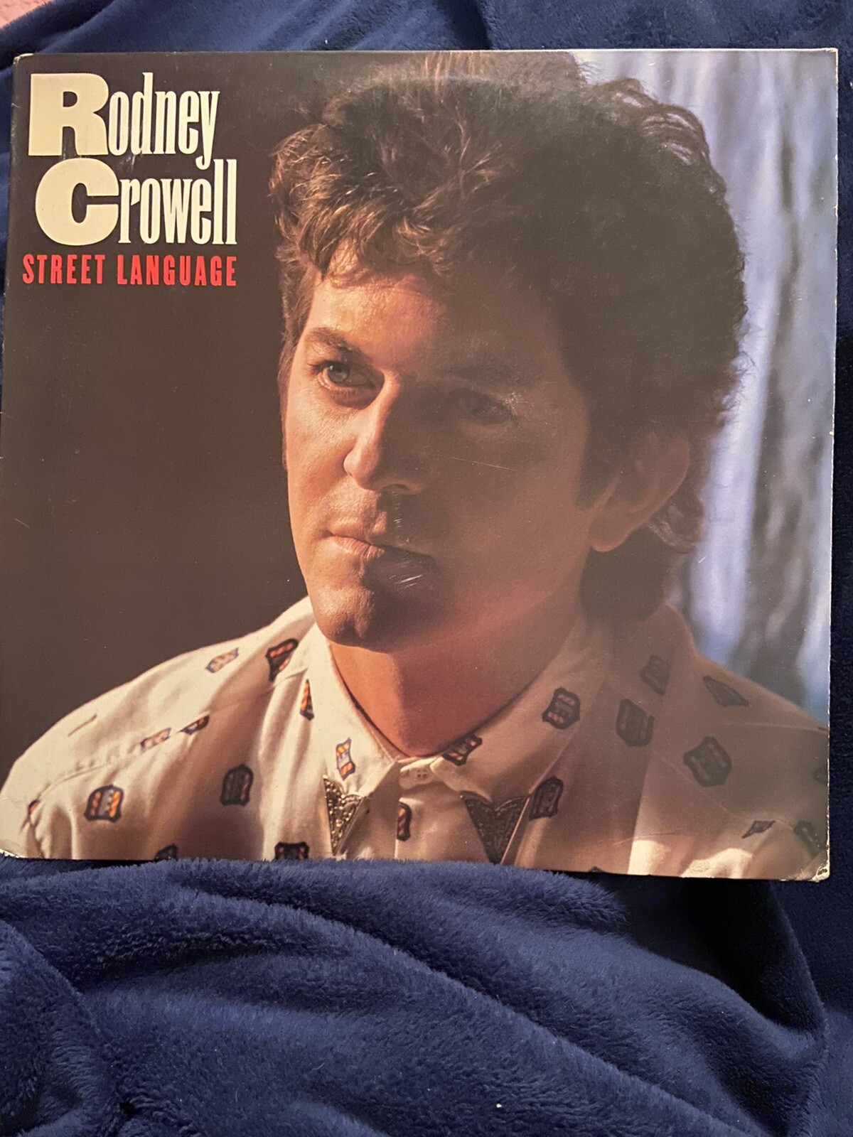 Rodney Crowell, Street Language, Promo Vinyl LP, CBS, 1986 eBay