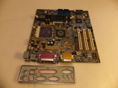 ASUS A7VL-VM /550/SWA/WOL/WOAGP Rev:1.05. Socket 462/A Motherboard +CPU,RAM,I/O