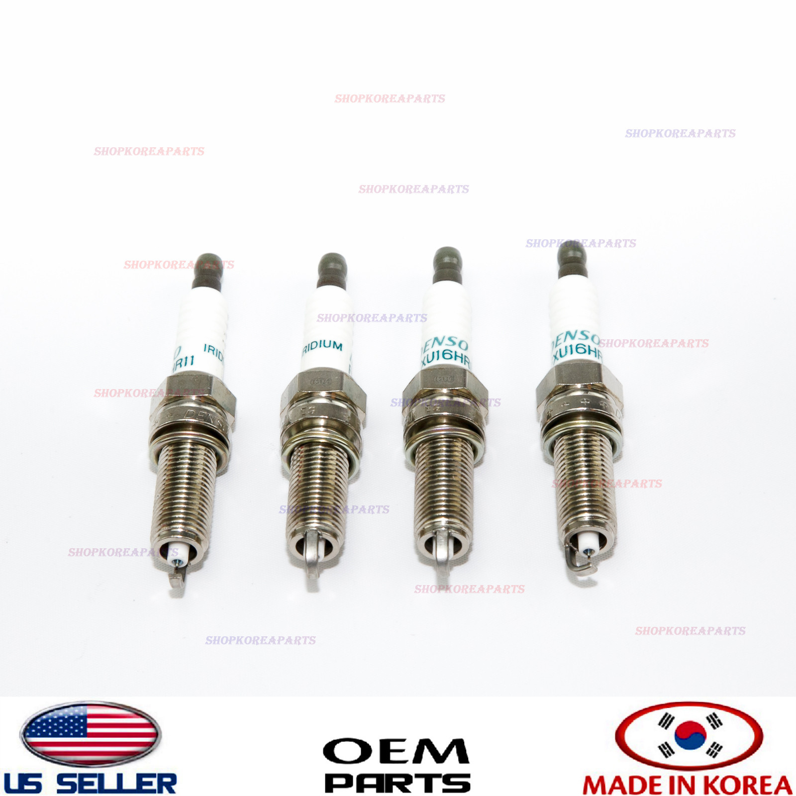 GENUINE Spark Plugs Set 4pcs OEM Hyundai Kia 2.4L 20112016 *See compatibility eBay