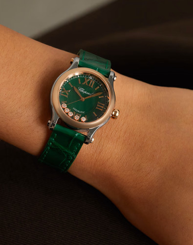 Chopard Happy Sport 278573-6032 30 mm Green Dial